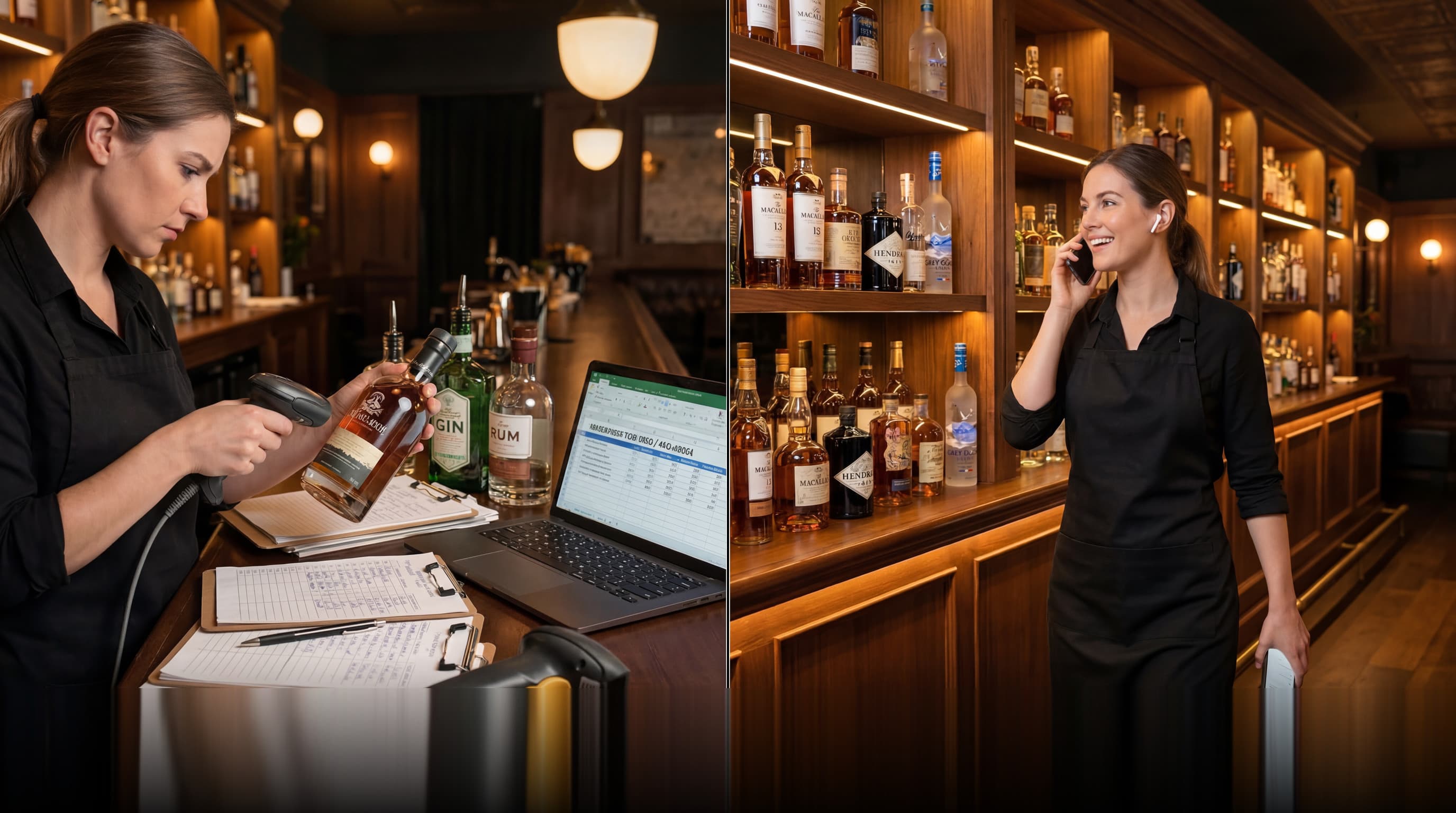 Old scanning inventory versus modern voice inventory with Lixor