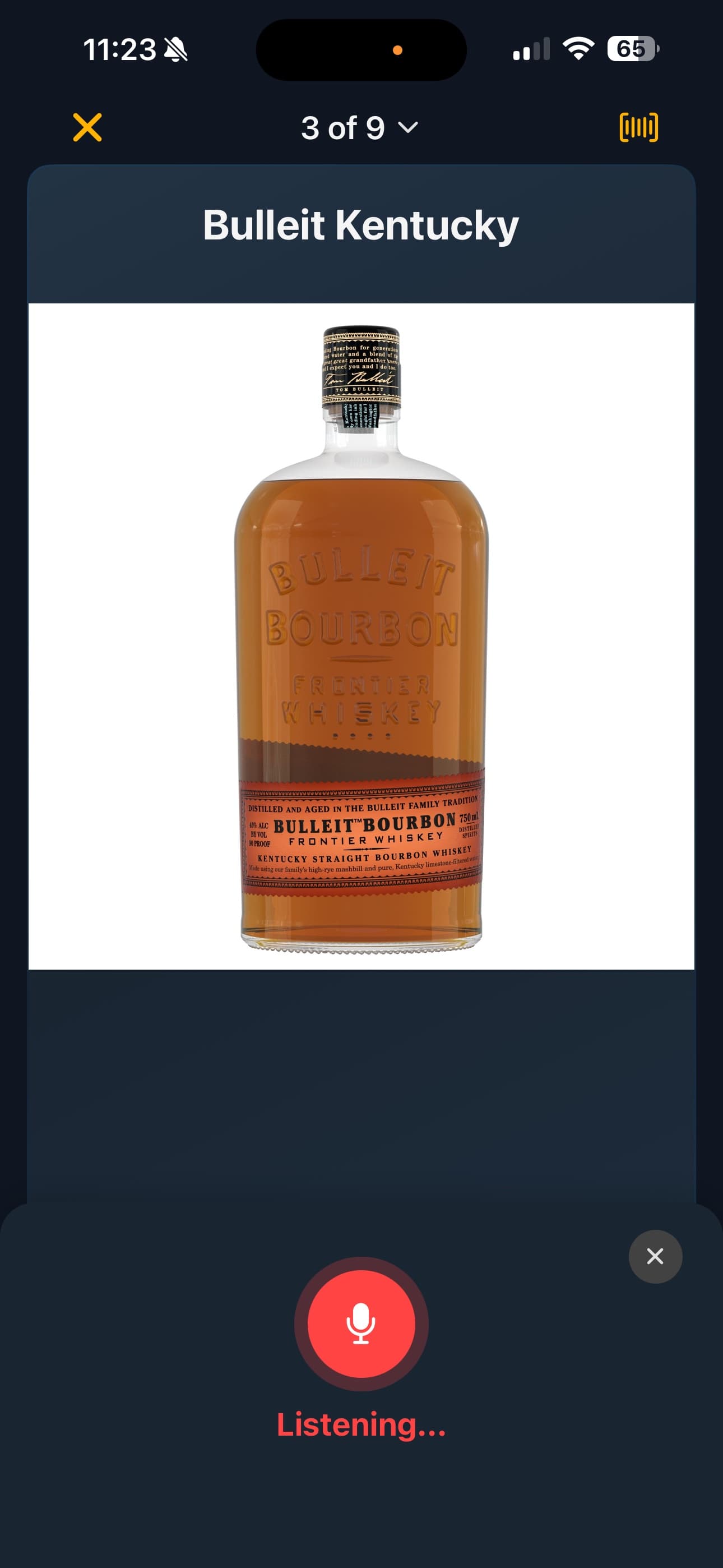 Lixor voice counting with AI speech recognition actively listening